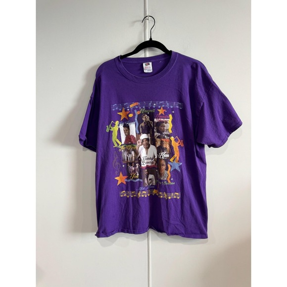 Fruit of the Loom Other - 2015 Cincinnati Music Festival Shirt Mens Large Purple Fruit Of The Loom Tee